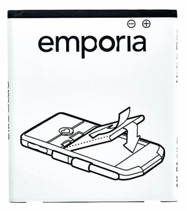 Emporia Emporia AK-S3-BC mobile phone spare part Battery Black, White AK-S3-BC