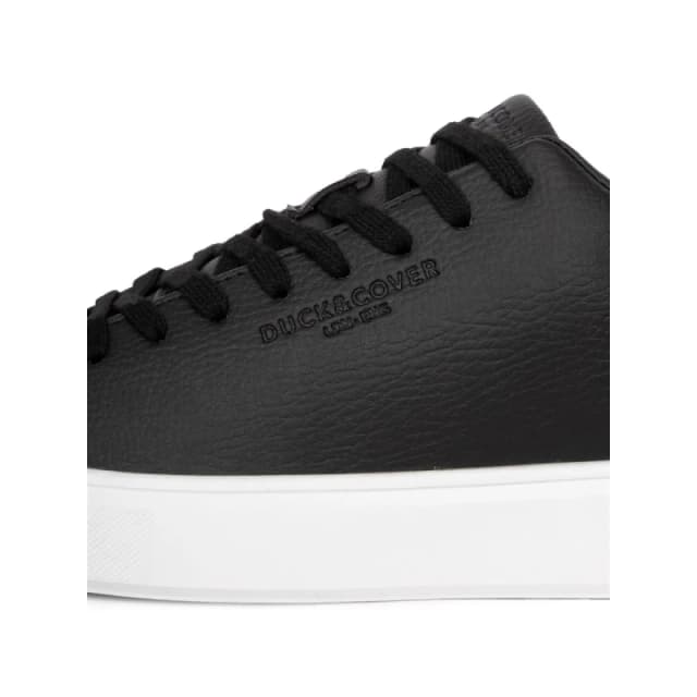 Duck and Cover Kremes Trainers Black - Size 7