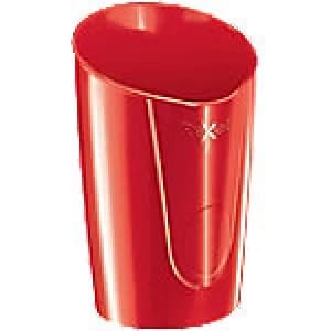 Rexel Pencil Pot Choices Plastic Red 10 x 9 x 12.5 cm