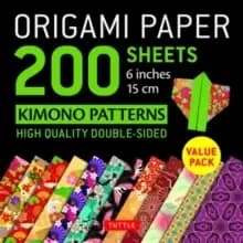 Origami Paper 200 sheets Kimono Patterns 6 (15 cm)