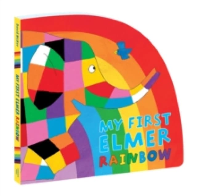 My First Elmer Rainbow : Shaped Board Book Board book