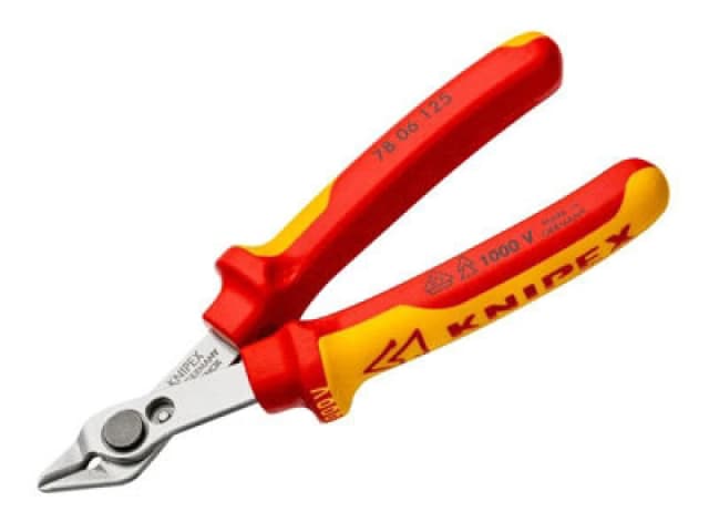 Knipex Knipex 78 06 125 SB VDE Electronic Super Knips 125mm KPX7806125SB 78 06 125 SB