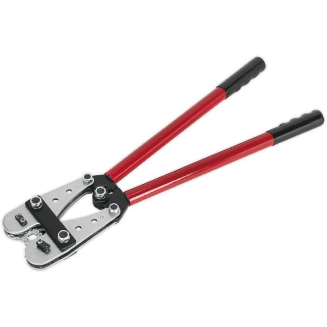 Loops Copper Lug Terminal Crimping Tool - 10 to 120mm² Range - BS Standard Terminal Copper