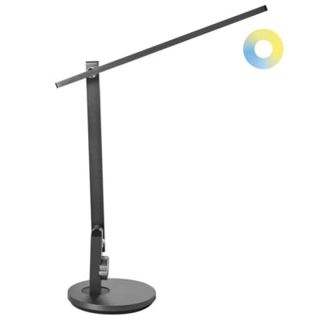 Beliani LED Desk Lamp Cetus With Dimmer Grey