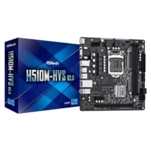 ASRock H510M-HVS R2.0 Intel Socket 1200 Micro ATX HDMI/VGA USB 3.2 Gen1 Motherboard