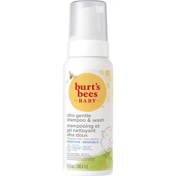 Burts Bees Baby Ultra Gentle Sensitive Cleansing Gel & Shampoo 248ml