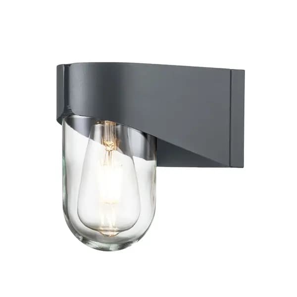 Elstead Porto Outdoor Wall Light - Grey