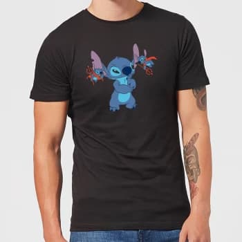 Disney Lilo And Stitch Little Devils Mens T-Shirt - Black - 3XL - Black