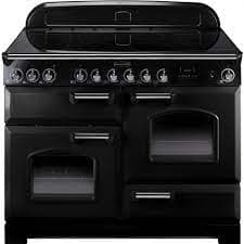 Rangemaster 90380 CDL110EIBL-C Classic Deluxe 110cm Induction Range Cooker Black-C