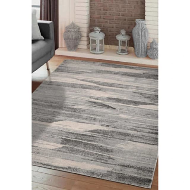 Homemaker Freya Abstract Naural 80X200Cm Rug, Cream FREYABSN80120