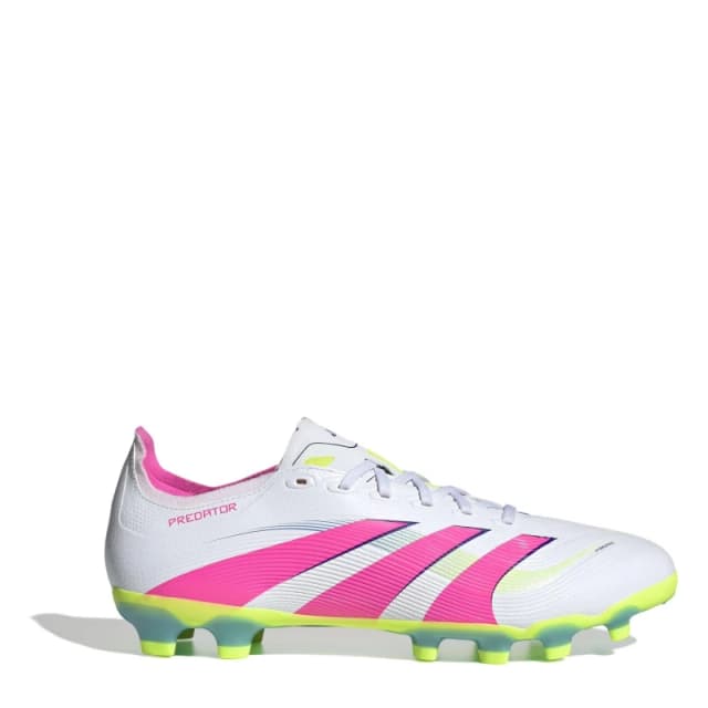 adidas Predator League Adults Multi Ground Football Boots Ftwr White/Luci male 10 (44.7)