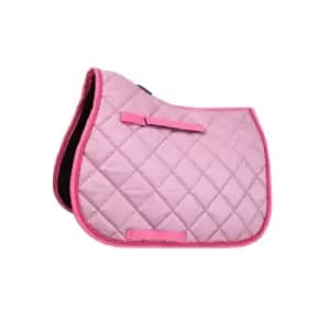 HY Equestrian Equestrian Glitzy HyWither Saddle Pad - Pink