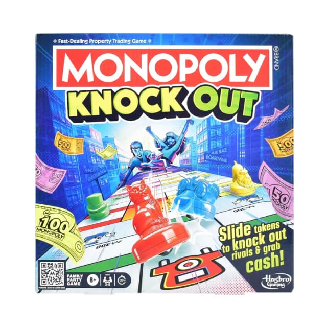 Monopoly Knockout Board Game Multi unisex One Size