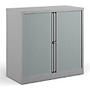 Bisley Tambour Cupboard DST40G Grey 1,000 x 470 x 1,015 mm