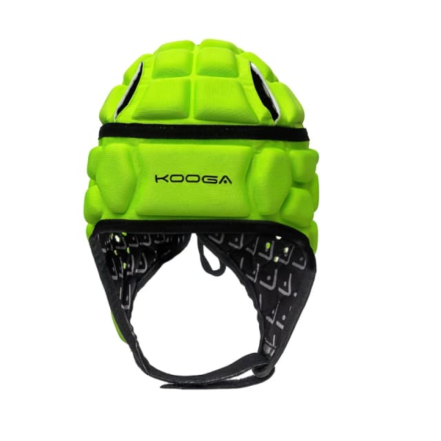 KooGa Evo Head Guard Junior Boys Fluro Green male Small Jnr