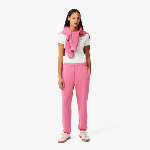 Lacoste Pique Jogging Pants Reseda Pink female 6 (34)