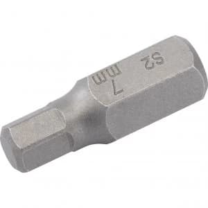 Draper Expert Hexagon 10mm Shank Insert Bits 7mm 30mm Pack of 1