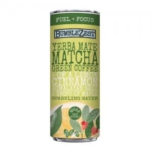 BUMBLEZEST Sparkling Yerba, Matcha Green 250ml