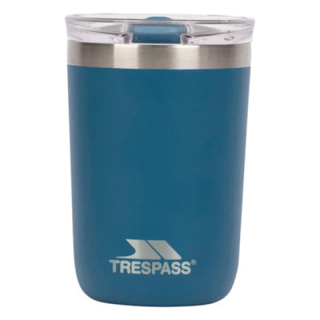 Trespass Trespass Rounder Stainless Steel Travel Cup in Navy Navy One Size Unisex 5063750866826