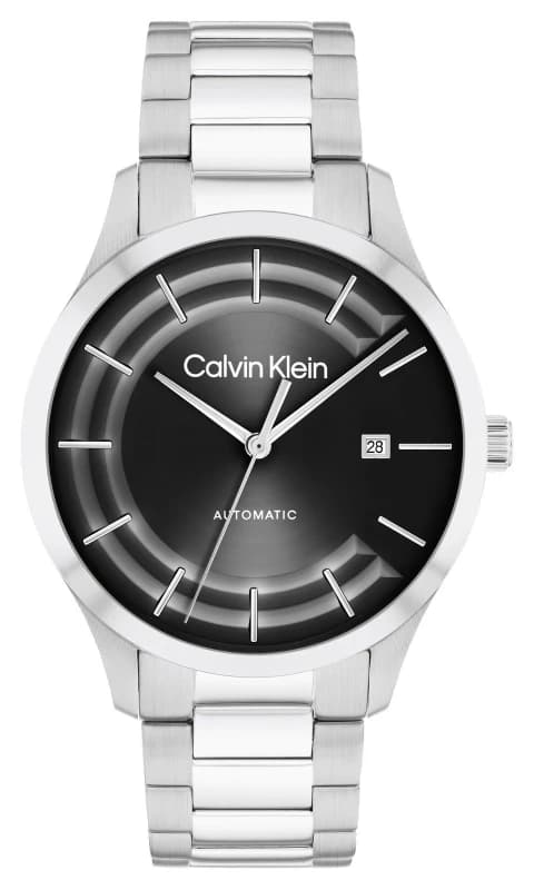 Calvin Klein 25300021 Mens CK Iconic Automatic (40mm) Black Watch