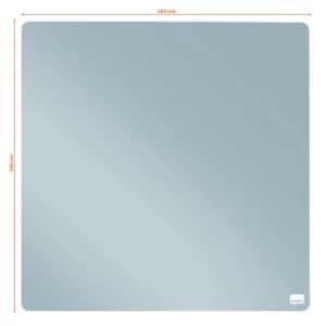 Nobo Magnetic Whiteboard Tile 360 x 360mm, Grey