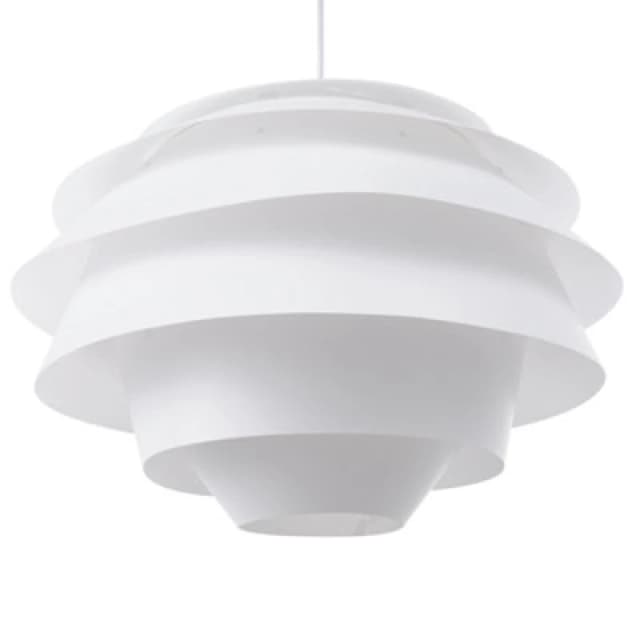 Beliani Pendant Lamp Congo White