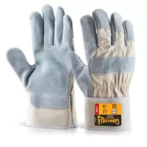 Cut Resistant Rigger Glove White Medium