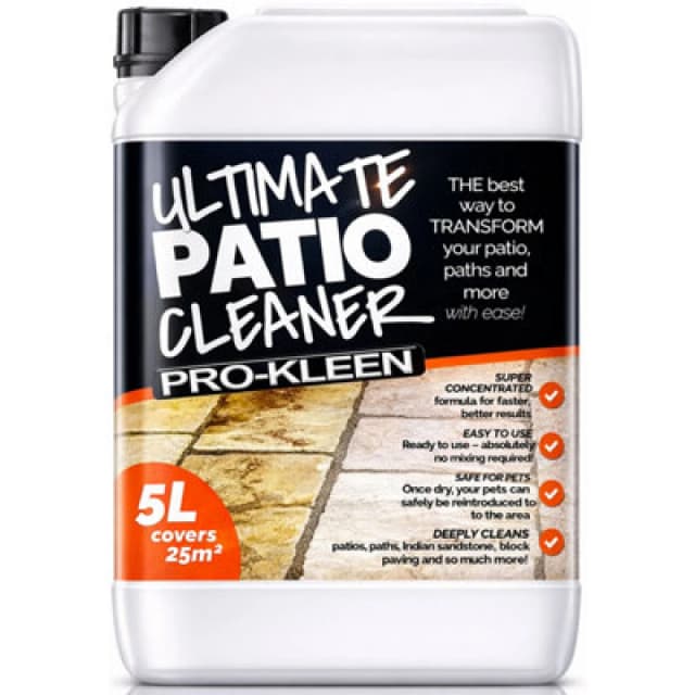 ProKleen Ultimate Patio Cleaner & Black Spot Remover 5L Clear unisex