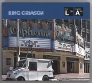 King Crimson Live At The Orpheum 2015 UK 2-disc CD/DVD set DGMSP2