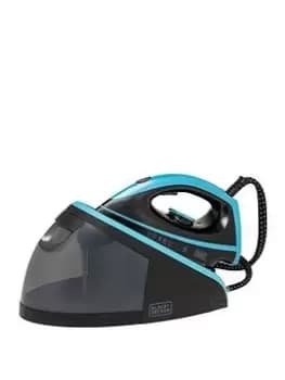 Black & Decker 2800W Steam Station- Aqua