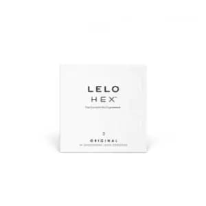 LELO Hex Original Condoms 3pcs