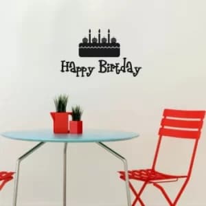 OBS-122 Black Decorative Wall Sticker