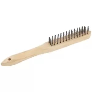 SIP SIP 3-Row Mild Steel Wire Brush
