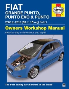 Fiat Punto Petrol & Diesel Manual 2006-2015 5956A HAYNES