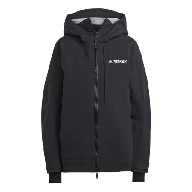 adidas Terrex 3L Post-Consumer Nylon Snow Jacket Womens - Black XS