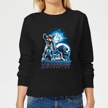 Avengers: Endgame War Machine Suit Womens Sweatshirt - Black - M