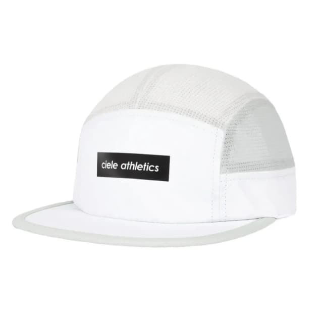 5 Panel Cap Ciele Go Field Iconic Bar Blanc Unisex M/L