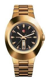 Rado New Original Automatic Mens watch - Water-resistant 10 bar (100 m), PVD-coated hardmetal, black