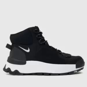 Nike Black & White Classic City Boots