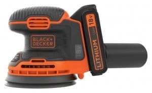 Black + Decker Cordless Random Orbital Sander - 18V