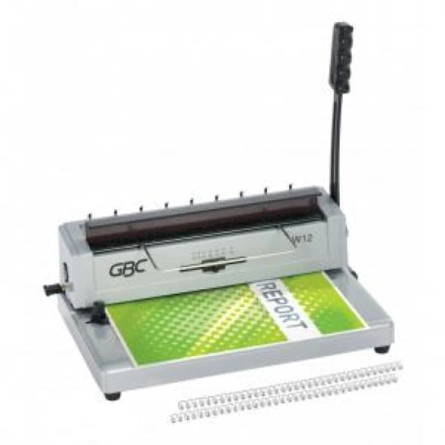 GBC W12 Manual Punch and Wire Binding Machine