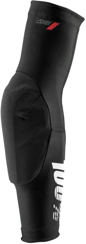 100% Teratec Elbow Protectors, black, Size L for Men