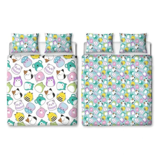 Squishmallows Squishmallows Happy Double Duvet Duvet Cover Sets One Size Multi 40279499000