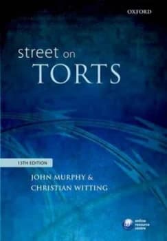Street on Torts by John Murphy Book
