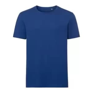 Russell Mens Authentic Pure Organic T-Shirt (L) (Bright Royal)