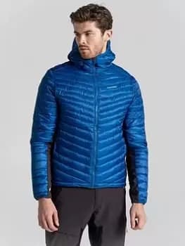 Craghoppers Expolite Hooded Jacket - Blue Size 2XL, Men