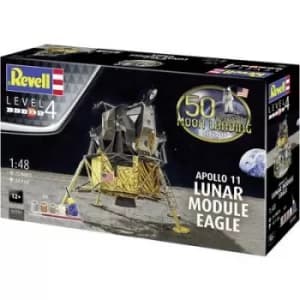 Apollo 11 Lunar Module Eagle 50th Anniversary First Moon Landing 1:48 Revell Model Kit