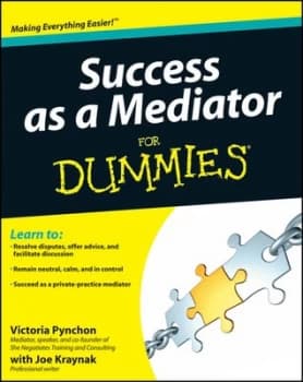 Success As a Mediator for Dummies by Victoria Pynchon Book