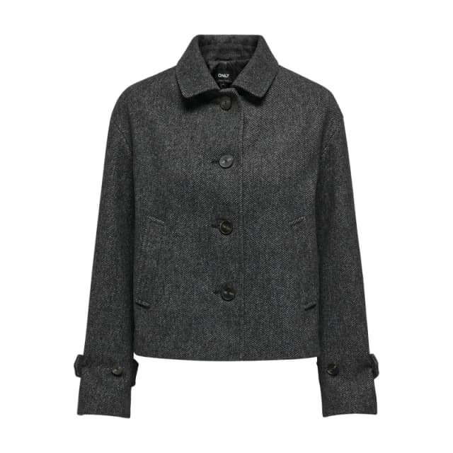 Only Womens short coat Only Asta Noir Female S