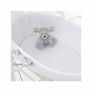 Silentnight Moses Fitted Sheet Pair - White